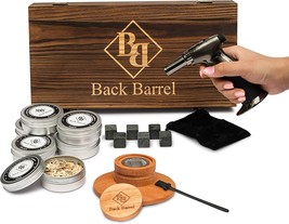 Back Barrel Smoked Cocktail Kit - Premium Whiskey Smoker Kit With Smoker, - £82.40 GBP
