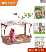Durable Window Bird Feeder with Enhanced Stability - Perfect for Nature ... - $23.99