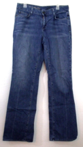 Eddie Bauer Womens Bootcut Classic Jean Size 12L Mid Rise Medium Wash Denim - $16.95