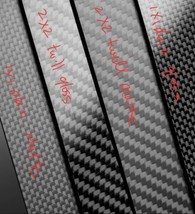 6&quot;x12&quot;x1.5mm 1x1 Plain Weave 100% Carbon Fiber Plate Sheet  Matte Both S... - $452.58 MXN