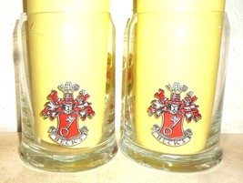 2 Becks Bremen 0.5L German Beer Glasses - £10.35 GBP