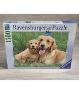 Ravensburger 1500 Piece Jigsaw Puzzle Golden Retriever Family New Sealed - $49.39