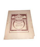 Rosy Cheeks Polka ~ Stewart B. Emerson ~ 1921 ~ Sheet Music - £6.38 GBP
