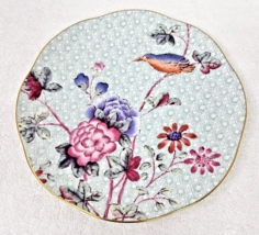 Cuckoo Tea Story by WEDGWOOD 8 Inch Plate Green Background Bird and Floral - $29.21