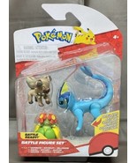 Pokémon Battle Figure Set Vaporeon Rockruff Belossom 2023 - £18.47 GBP