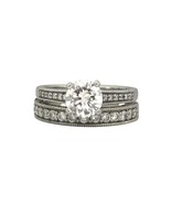Women&#39;s Wedding set 14kt White Gold 478009 - $7,723.56 CAD