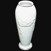 The Lenox Rose Blossom Petite Bud Vase Bone China 24K Gold Trim - £15.97 GBP