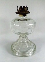 Antique EAPG Oil Lamp Stockton P &amp; A Burner Beautiful Cond.! c.1900 US G... - £16.54 GBP