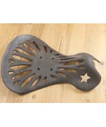 Cast Iron Saddle Bar Stool Seat Stand Rack Decoration Horse Ranch Farm D... - $1,027.37 MXN