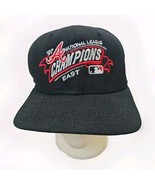 Vtg Atlanta Braves hat 1997 National League East Champions New Era Made ... - $19.75