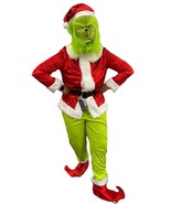 Christmas Grinch Costume Men Grinch Outfit Grinch Santa Suit Hallowitch ... - £38.06 GBP