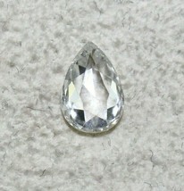 Natural Rose Cut White Diamond Pear Cut 1.04 Carats Loose Stone For Ring Pendant - £1,562.92 GBP