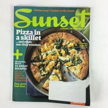 January 2015 Sunset Magazine Pizza in a Skillet Easy grow fruit trees Broccoli - £7.46 GBP