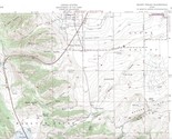 Mount Pisgah Quadrangle Utah 1986 USGS Topo Map 7.5 Minute Topographic - $23.99