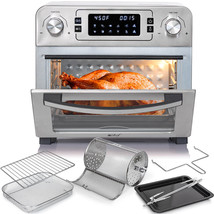 Deco Chef 24QT Countertop Toaster Oven Air Fryer, Stainless Steel - £169.84 GBP