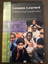 Lessons Learned : Model Early Foreign Language Programs Paperback - £8.47 GBP