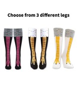 Funny Chicken Leg Socks (Knee High) - £4.19 GBP