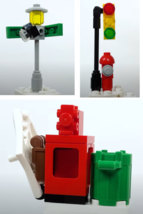 NEW Marvel Lego Spider-Man City Traffic Light, Street Sign &amp; Newspaper D... - $12.97