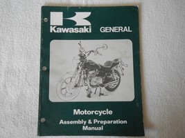 1983 83 KAWASAKI GENERAL ASSEMBLY &amp; PREP MANUAL PREPARATION - $18.70