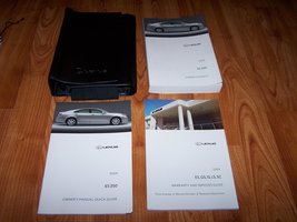 2009 Lexus ES350 ES 350 Owners Manual [Paperback] Lexus - £35.23 GBP