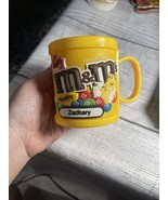 M&amp;M Orlando Zachary Coffee Cup Mug Plastic 2016 3D - $13.71 CAD
