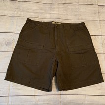 Cabelas Outdoors Mens Size 42 Cargo Shorts Brown Hiking - £13.39 GBP