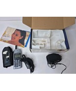 Ericsson R278 Mobile Phone Cingular With Charger &amp; Box Powers On Bad Bat... - $294.07 MXN