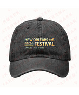  NEW ORLEANS JAZZ &amp; HERITAGE FESTIVAL 2026 Denim Hat Caps - $30.00