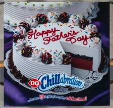 Dairy Queen Promotional Poster For Backlit Menu Sign Fathers Day Cakes dq2 - £64.41 GBP