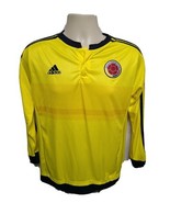 Adidas Federacion Colombiana De Futbol Adult Small Yellow Long Sleeve Je... - €23,59 EUR