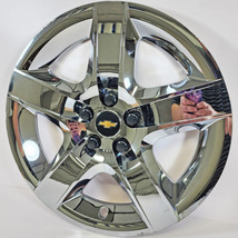 ONE 2008-2012 Chevrolet Malibu LT # 3277 17&quot; Chrome Hubcap Wheel Cover 09596921 - £39.95 GBP