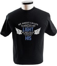 Funny Church Shirts Shine His Light Jesus Faith Non Denominational Church Tshirt - £13.54 GBP+