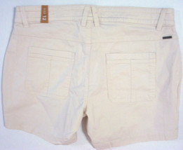 Womens 12 PrAna New NWT Chalk Hike Shorts Pockets White Organic Cotton E... - $98.01