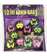 Pkg of 10 Eerie Eyes Lawn Bagsw/10 Ties Halloween Decoration Each Bag 24... - £10.85 GBP
