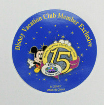 Disney 2006 DVC Exclusive Mickey Celebrating 15 Years Of Vacation Club P... - £15.60 GBP