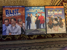 Lot of 3 Blue Collar: TV S1 Vol2 + Comedy Tour Movie + Comedy Tour Rides Again!! - £8.21 GBP