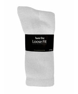 Diabetic Socks CREW 6 PAIR Sz 10-13 Healthy Circulation Loose Fit Heel &amp;... - $22.95 CAD