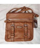 Eteinne Aigner Handbag Leather Crossbody Saddlebag style 9x8 inches - £19.74 GBP