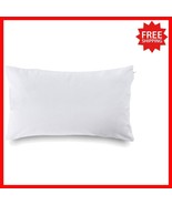 Set of 4 Waterproof Terry Cotton Pillow Protectors, 20x26 In, White Eleg... - $658.60 MXN
