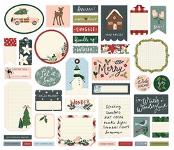 Winter Cottage Bits and Pieces Die-Cuts 39 Per Pkg Journal - $519.71 MXN