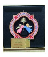 Hallmark Heavenly Sounds Christmas Ornament 1980 Angels Bell With Box Ve... - $11.67
