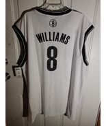 Adidas NBA Jersey Brooklyn Nets Deron Williams White Men's M - $19.79