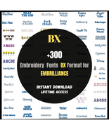 Machine Embroidery Fonts and Alphabets Designs – BX Format For Embrillia... - €30,29 EUR