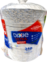 Dixie Ultra Ultimate Strength 8-1/2" Paper Plate 240 Count - $29.39