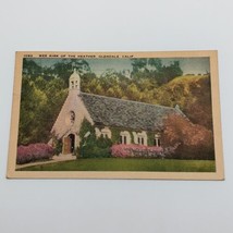 Wee Kirk of the Heather Glendale CA Linen Postcard Longshaw Card Co. #1062 - £1.43 GBP