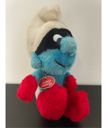 SMURFS Wallace Berrie Plush Stuffed-Masked Smurfer Small 5”  1983 w/Tag ... - £11.11 GBP