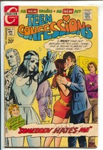 Teen Confessions #73 1972-Charlton-Shirley Jones poster-steamy romance s... - $45.11