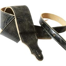 Franklin 2.5&quot; Roadhouse Distressed Leather/Suede Strap, Slate - £47.17 GBP