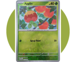 Stellar Crown Pokemon Card (GG01): Applin 012/142, Reverse Holo - $4.90