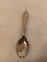 Vintage Miniature Silver Plated Ornate Spoon Style Hair Pin - £7.82 GBP